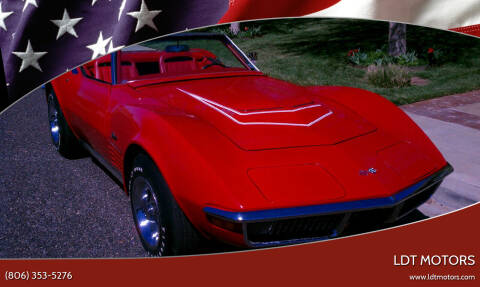 1970 Chevrolet Corvette for sale at LDT MOTORS in Amarillo TX