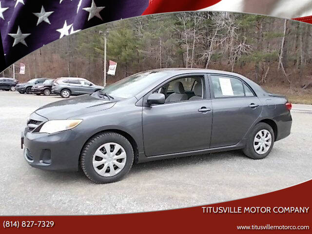 2011 Toyota Corolla for sale at Titusville Motor Company in Titusville PA