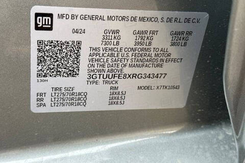 2024 GMC Sierra 1500 AT4X