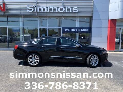 2020 Chevrolet Impala for sale at SIMMONS NISSAN INC in Mount Airy NC