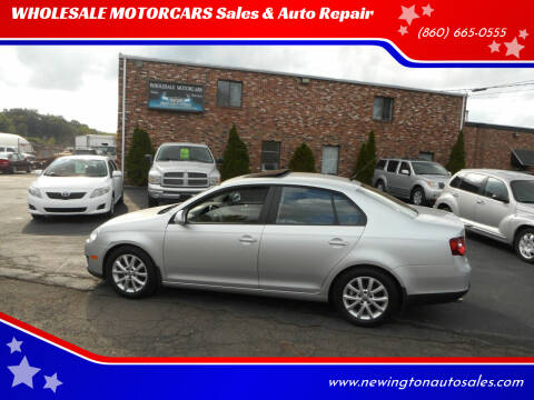 2010 Volkswagen Jetta for sale at WHOLESALE MOTORCARS Sales & Auto Repair in Newington CT