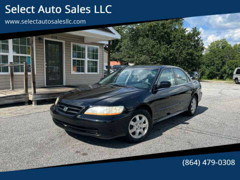 2002 Honda Accord for sale at Select Auto Sales LLC in Greer SC
