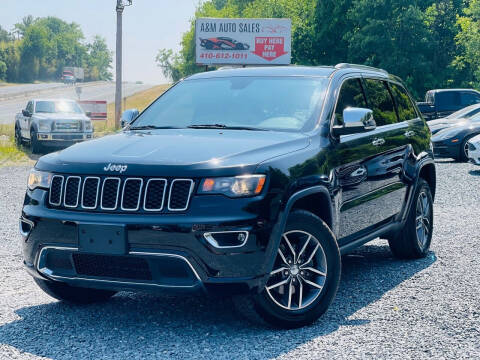 2018 Jeep Grand Cherokee for sale at A&M Auto Sales in Edgewood MD