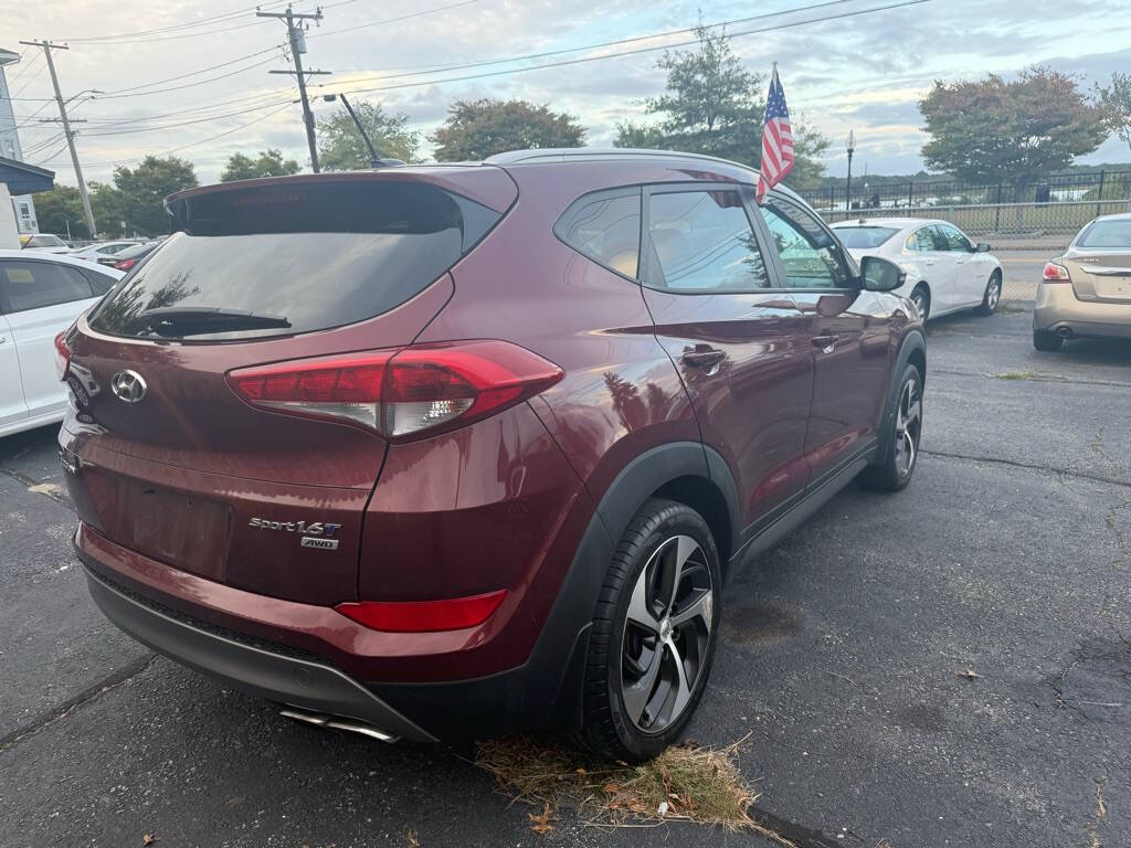 2016 Hyundai TUCSON for sale at B2B Auto Inc in New Bedford, MA