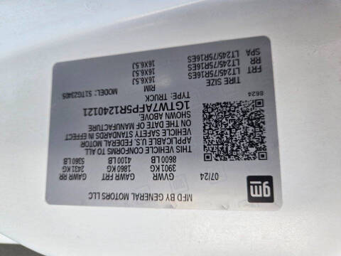 2024 GMC Savana 2500