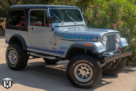 1984 Jeep CJ-7 for sale at SELECT JEEPS INC in League City TX