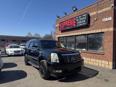 2007 Cadillac Escalade for sale at Supreme Motor Groups in Detroit MI