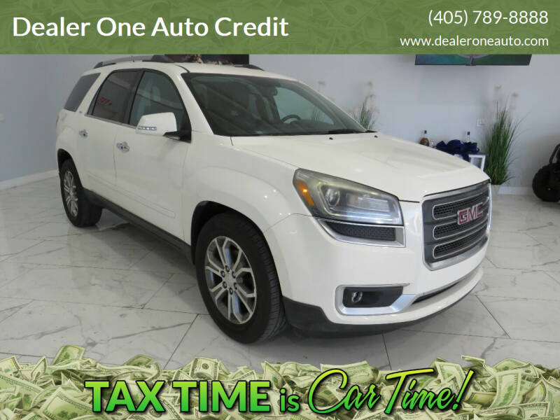 2014 GMC Acadia for sale at Dealer One Auto Credit in Oklahoma City OK