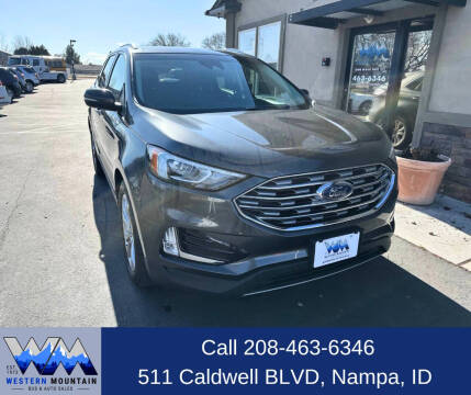 2019 Ford Edge for sale at Western Mountain Bus & Auto Sales in Nampa ID