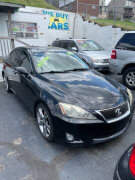 2010 Lexus IS 250 for sale at High Level Auto Sales INC in Homestead PA
