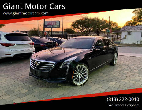 2018 Cadillac CT6 for sale at Giant Motor Cars in Tampa FL