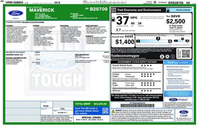 2025 Ford Maverick XL