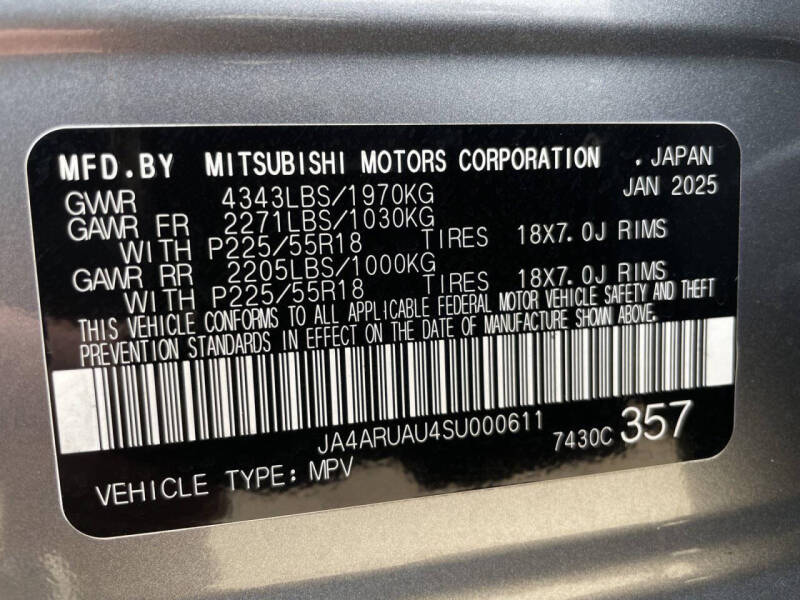 2025 Mitsubishi Outlander Sport SE
