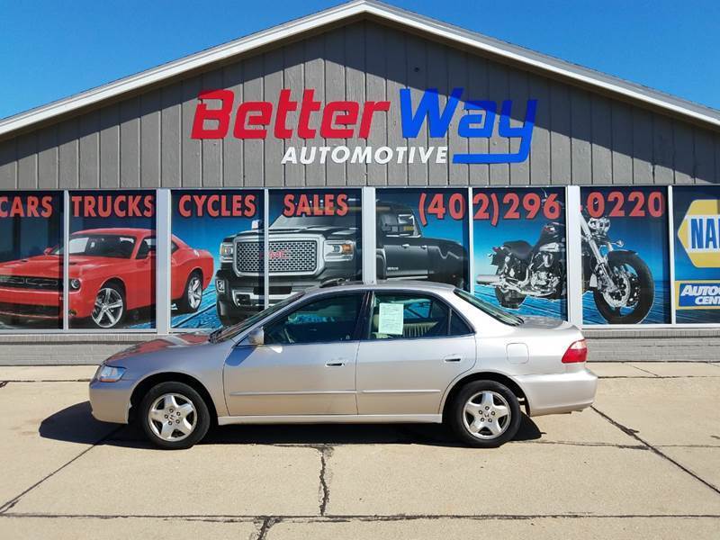 1998 Honda Accord for sale at Betterway Automotive Inc in Plattsmouth NE