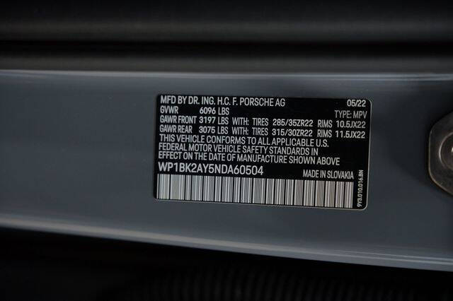 2022 Porsche Cayenne Turbo GT