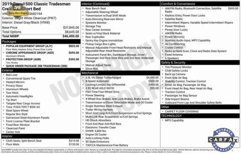 2019 RAM 1500 Classic Tradesman