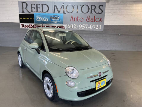 2013 FIAT 500 for sale at REED MOTORS LLC in Phoenix AZ