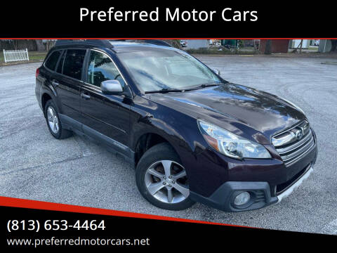 2013 Subaru Outback for sale at Preferred Motor Cars in Valrico FL