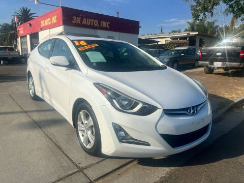 2016 Hyundai Elantra for sale at 3K Auto in Escondido CA