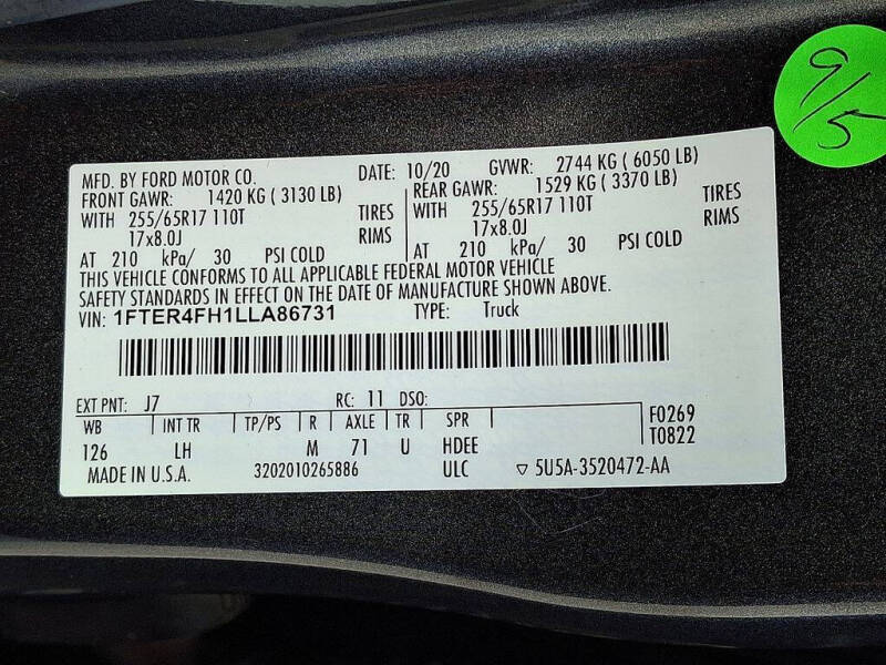 2020 Ford Ranger XLT