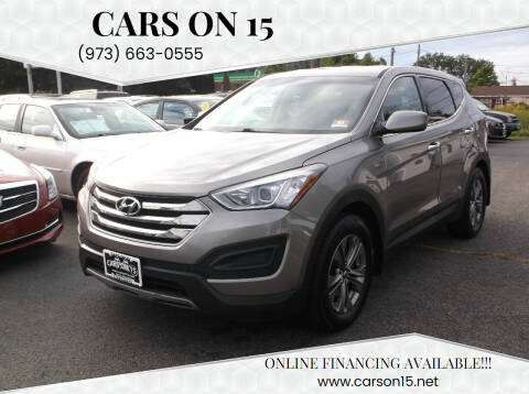2015 Hyundai Santa Fe Sport for sale at Cars On 15 in Lake Hopatcong NJ