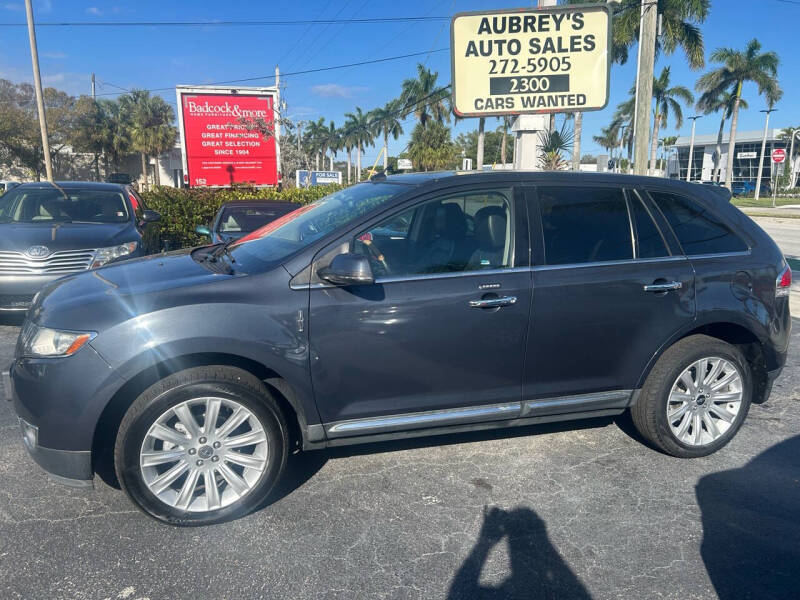 2013 Lincoln MKX for sale at Aubrey's Auto Sales in Delray Beach FL