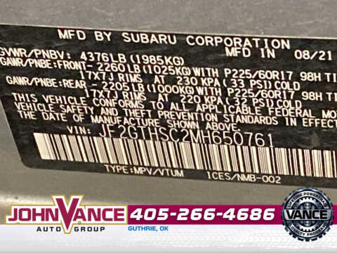 2021 Subaru Crosstrek Sport