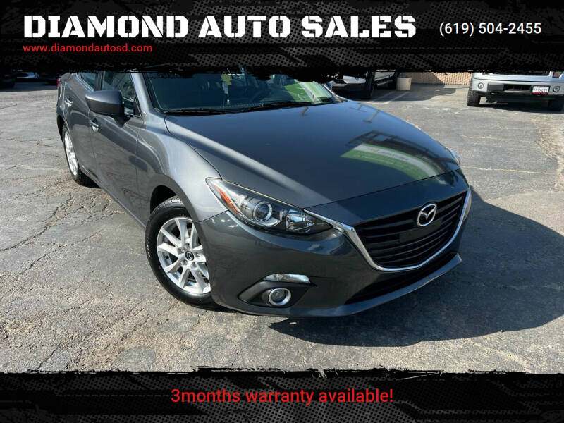 2014 Mazda MAZDA3 for sale at DIAMOND AUTO SALES in El Cajon CA