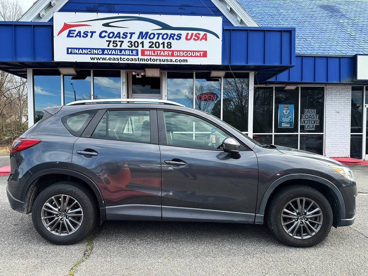 Gray 2014 Mazda CX-5 Sport Sport 4dr SUV 6A 2