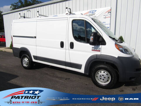 2017 RAM ProMaster for sale at PATRIOT CHRYSLER DODGE JEEP RAM in Oakland MD