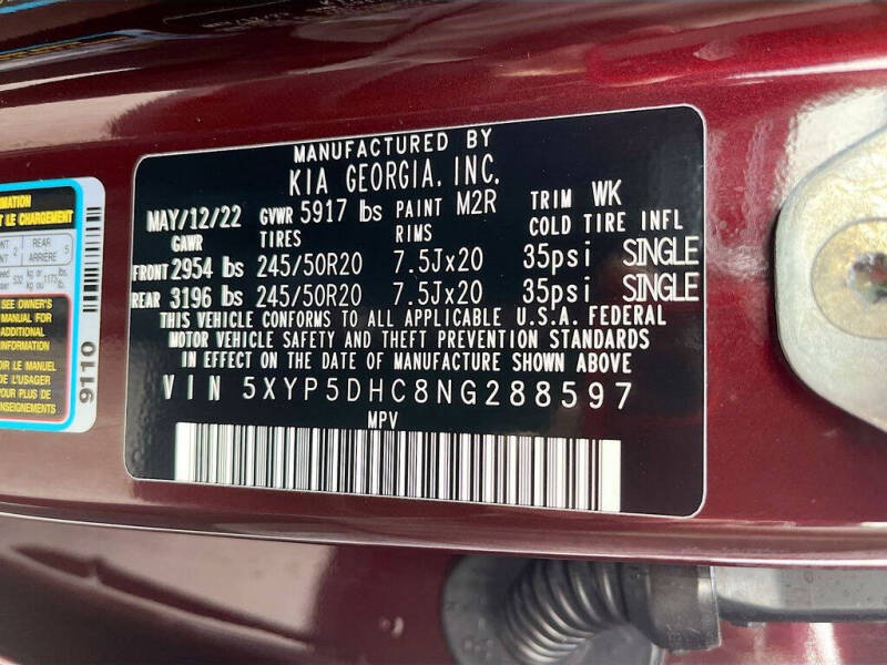 2022 Kia Telluride SX