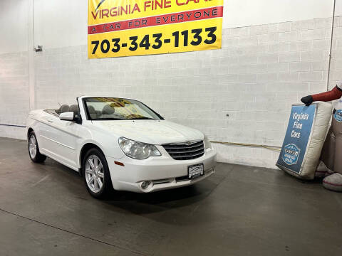 2008 Chrysler Sebring for sale at Virginia Fine Cars in Chantilly VA