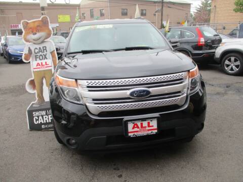 2014 Ford Explorer for sale at ALL Luxury Cars in New Brunswick NJ