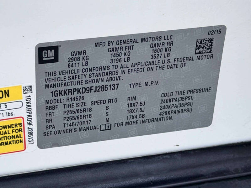 2015 GMC Acadia SLE-2