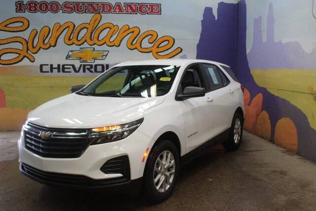 Used 2023 Chevrolet Equinox LS with VIN 3GNAXSEG3PL225695 for sale in Grand Ledge, MI