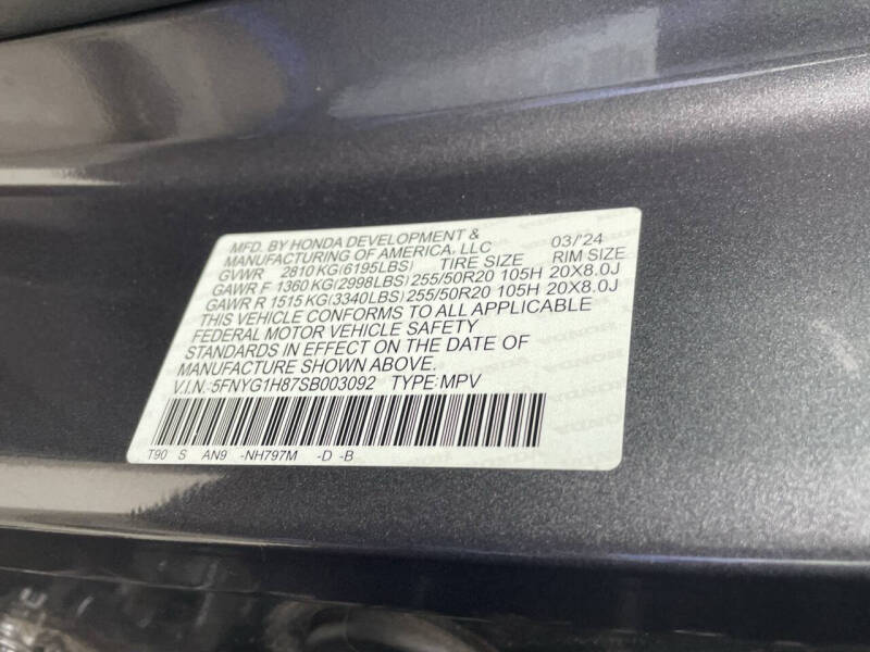 2025 Honda Pilot Elite