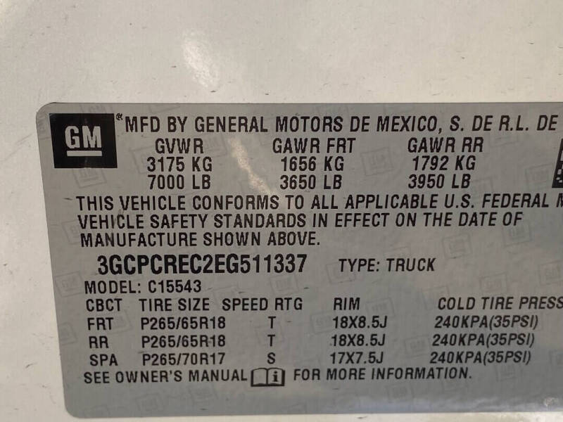 2014 Chevrolet Silverado 1500