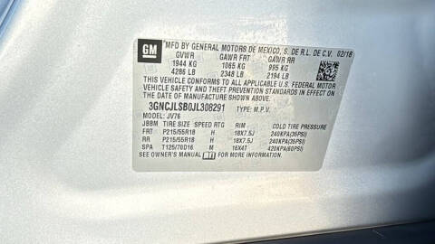 2018 Chevrolet Trax LT