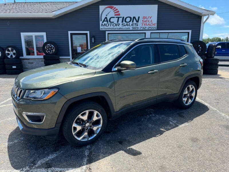 2021 Jeep Compass for sale at Action Motor Sales in Gaylord MI