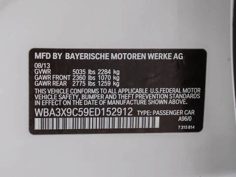 2014 BMW 3 Series 335i xDrive Gran Turismo