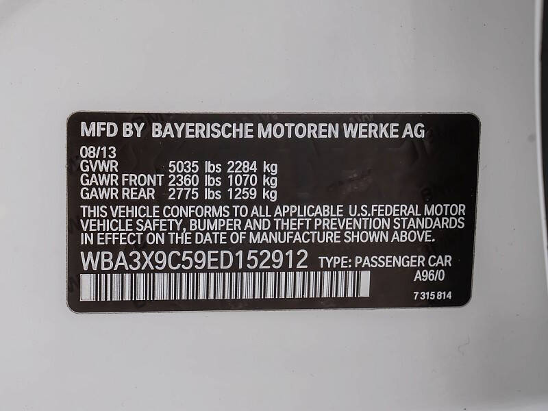 2014 BMW 3 Series 335i xDrive Gran Turismo