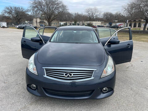 2013 Infiniti G37 Sedan for sale at Hatimi Auto LLC in Buda TX