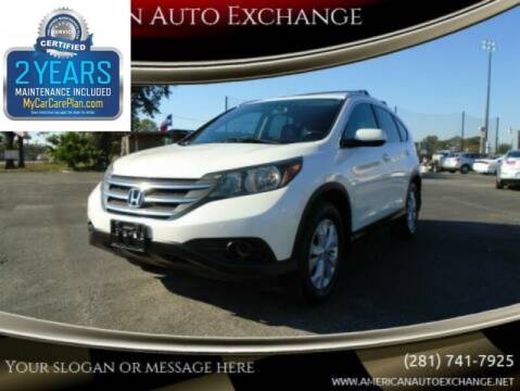 2013 Honda CR-V for sale at American Auto Exchange in Houston TX
