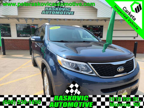 2014 Kia Sorento for sale at RASKOVIC AUTOMOTIVE GROUP in Monroe WI