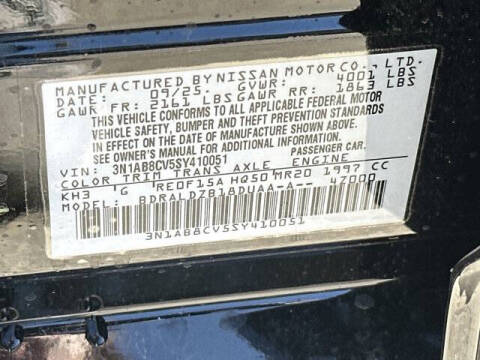 2025 Nissan Sentra SV