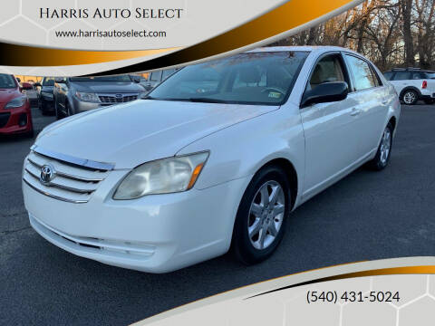 2006 Toyota Avalon for sale at Harris Auto Select in Winchester VA