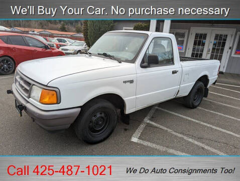 1996 Ford Ranger for sale at Platinum Autos in Woodinville WA