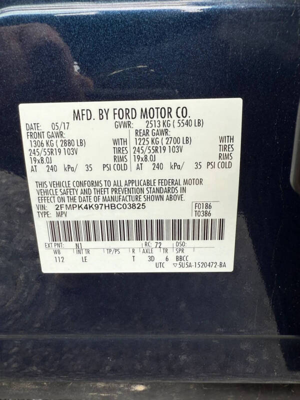 2017 Ford Edge Titanium