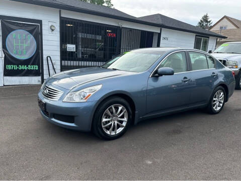 2008 Infiniti G35 for sale at AUTO HUB in Salem OR