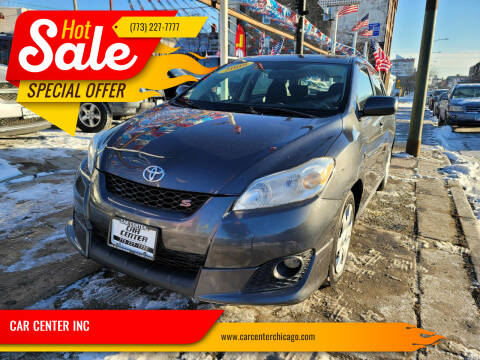 2009 Toyota Matrix for sale at CAR CENTER INC - Car Center Chicago in Chicago IL